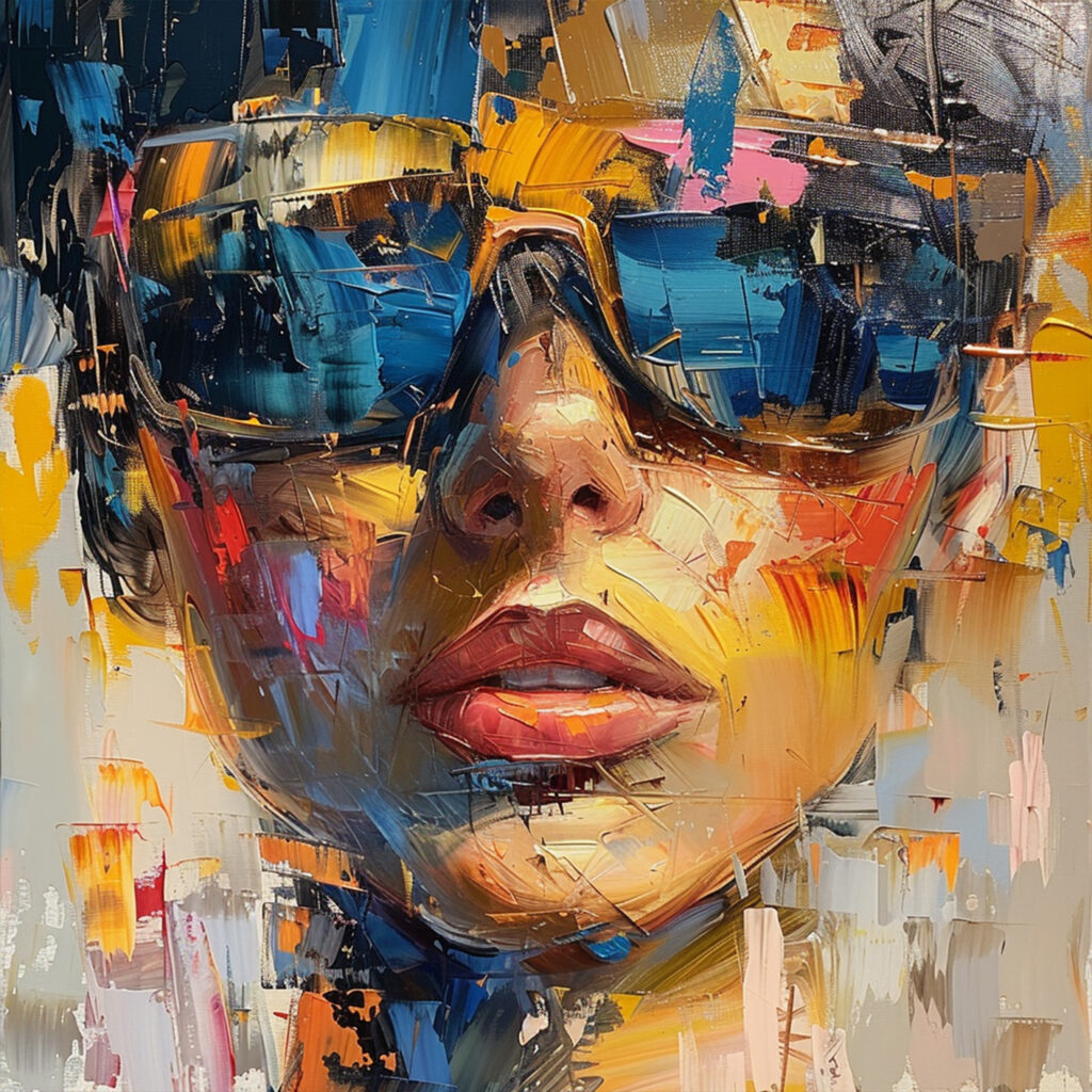 Art - Portrait -AbstractArt -ModernArt -ContemporaryArt -ColorfulArt -Expressionism -VisualArt -CreativeExpression -ArtisticVision - FineArt - ArtisticSoul - Inspiration -UniqueArt - Surrealism - ArtLovers - EmotionInArt - ColorfulPortrait